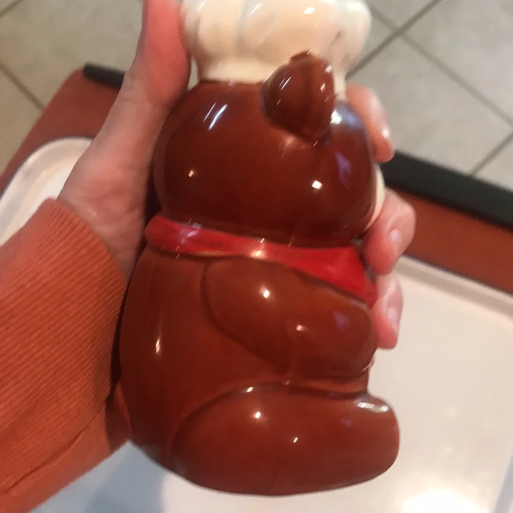 B&D Chef Teddy Bear Salt Pepper Shakers